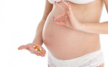 Витамины в первый триместр беременности