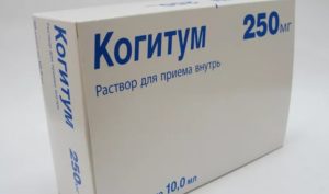 Инструкция к препарату Когнитум
